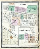 Xenia, Birmingham, Lincoln, Miami County 1877